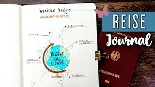 BULLET JOURNAL REISE  Layout Ideen