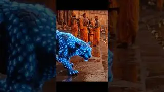 Varanasi India | AI Futuristic Cheetah at the Ghats ✨🐆 #shorts #aivideo #varanasi