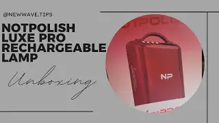 UNBOXING 😱 NOTPOLISH LUXE PRO RECHARGEABLE LED LAMP  | FULL VIDEO 2023 [REVIEW]