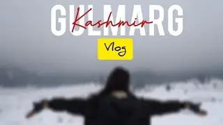 VLOG-2 GULMARG ka safar ❄️😍REAL LIFE SNOWFALL ... SNOWMAN ☃️ ...#trending 