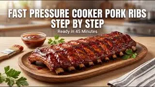 Fast Pressure Cooker Pork Ribs Cooking Guide Step By Step