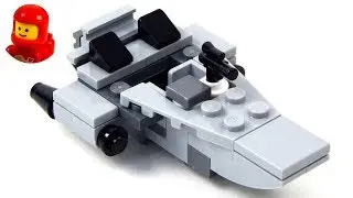 Lego Star Wars Magazine No. 28 First Order Snowspeeder Speed Build