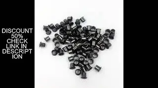 100 Pieces eyelets for DIY Kydex Sheath making 7mm rivet Hand Tool Parts 6x6mm\7x6mm