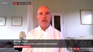 Brian Dow (Deputy CEO, Rethink Mental Illness, Mental Health UK) On BBC Breakfast [12.08.2024]