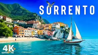 Sorrento, Italy 4K - Coastal Cliffs, Lemon Groves & Sunset Views Over the Bay of Naples