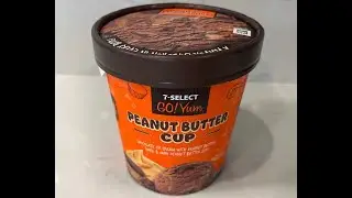 7-Eleven 7-Select Go! Yum Peanut Butter Cup Ice Cream Review