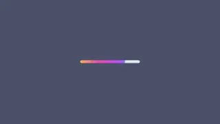 Colorful Animated Goal Progress Bar Indicator (HTML & CSS)
