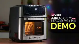 Check out the Geek Helix Airfryer Oven - 12L Demo.#productdemo #geekairocook