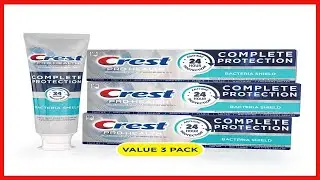 Crest Pro-Health Complete Protection Toothpaste, Bacteria Shield, 4.0oz (Pack of 3)