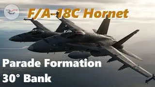 Parade Formation Practice - 30&deg; Bank Turns