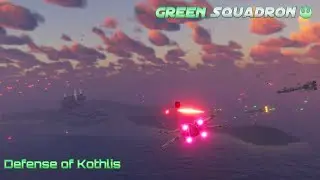 Defending Kothlis from the Empire - Star Wars: Green Squadron - No HUD Gameplay