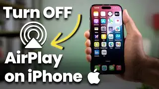 How to Turn OFF AirPlay on iPhone? Fix and Disable AirPlay or SharePlay on iPhone or iPad