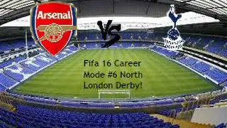 FIFA 16 CAREER MODE #6-NORTH LONDON DERBY!