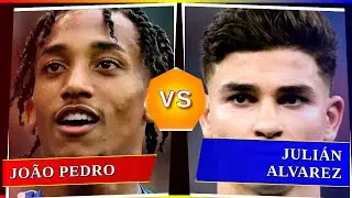 Jo&atilde;o Pedro vs Juli&aacute;n Alvarez - Who's Better? ⚽