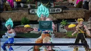 Goku, Vegeta & Trunks vs Frieza, Cell & Kane | JUMP FORCE