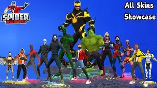 Spider Action Fighting Game All Skins Unlock