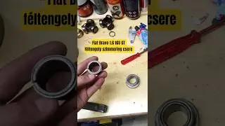 Fiat Bravo 1.6 GT - F&eacute;ltengely szimering csere (half shaft oil seal replacement) #fiat #automobile