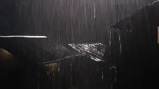 Heavy Rainstorm Sounds for Uninterrupted Deep Sleep - Calming Thunder Ambience