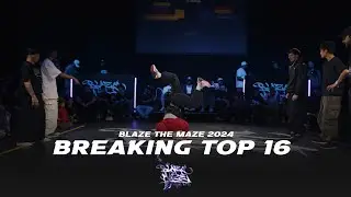 BREAKGATARIO CREW VS THE TRIBE | 3VS3 BREAKING TOP 16 | Blaze The Maze 2024