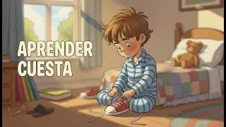 El niño que aprendió a atarse los zapatos | Cuento infantil sobre aprender poco a poco