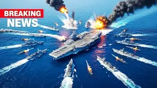 Десять иранских военных кораблей пытались захватить американский авианосец &mdash; то, что произошло да...