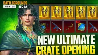 😱 5 Lakh UC! NEW Ultimate Set & Honey Badger Level 7 Skin 🔥 BGMI Crate Opening