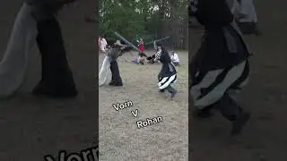Vorn v  Rohan Orc Wars LARP #amtgard #belegarth #dagorhir #darkon #larping #larp #ComeTryLarp