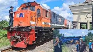 Kejadian Kedua pada 2024 di Lokasi yang Sama | Bus Putra Sulung vs KA Rajabasa di Martapura