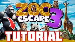 ZOO ESCAPE 3 🐊FORTNITE TUTORIAL By DERPONCE (HOW TO COMPLETE ZOO ESCAPE 3) MAP CODE 0754-0155-3220