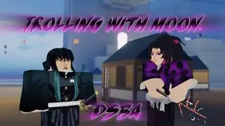 Using Moon Breathing to Troll Players in DSBA | DSBA Demon Slayer Burning Ashes