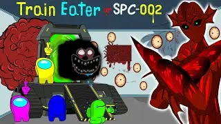 Among Us vs Train Eater, SPC-002 The Living Room Animation  | Among us game SPC Animation
