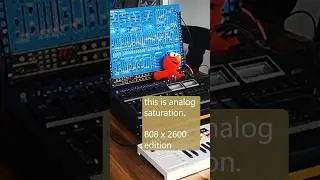 Funky arpeggios: 808 x 2600 - overdriven beats forever! #808 #arp #synth #beatmaking #gear #modular