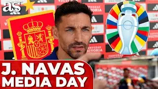 JESÚS NAVAS, en el MEDIA DAY de la SELECCIÓN ESPAÑOLA antes de la UEFA EURO 2024