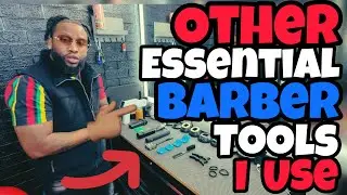 Other ESSENTIAL Tools I Use As A BARBER #barber #haircut #barbershop