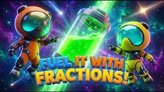 Rocket Fuel Fractions 🚀 | Learn Fractions with Rubix & the Mathstronauts!