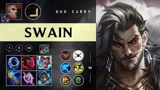 Swain Carry vs Sivir - KR Grandmaster Patch 26.02