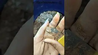 Wet Red Slate Cube cleaning #redslatecube #redwetslatecubes  #redslatecubecleaning #slatepencil