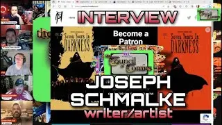 JOSEPH SCHMALKE INTERVIEW! SEVEN YEARS OF DARKNESS WRITER & ARTIST! #comicbooks #horrorstories