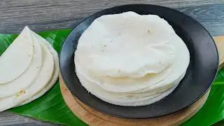Just 2 Ingredients Healthy Rice Roti | Soft & Fluffy Rice Roti Recipe | N'Oven