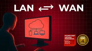 FortiGate Basics  | LAN to WAN Access & NAT vsTransparent  on EVE-NG Lab | NSE 4 2025