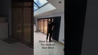 Blind Screen for any door #shorts #blindscreen #bifolddoors #blinds