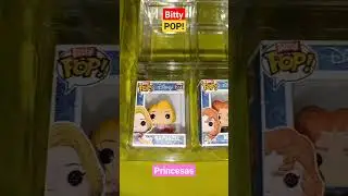 Bitty pop Princesas #bittypop #funko #ariel #rapunzel #moana #merida #princesasdadisney #disney