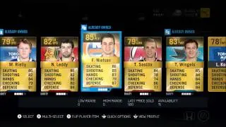 NHL 15 HUT MEGA PACK X4 INSANE TOTY PULL MY BEST PULL