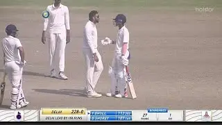 Shahrukh khan Angry on Yash dhull in Ranji Trophy | Shahrukh khan Angry | Delhi vs Tamil Nadu