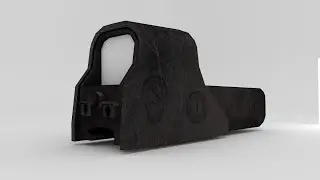 Texturing A Holo Sight Tutorial(Blender 3D)