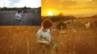 Photoshop CC Tutorial - Fantasy Sunset Color Effect