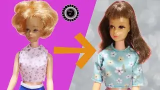 Beginner Sewing Tutorial - Doll Sleeveless Top Pattern