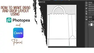Drag and drop Tutorial using Photopea and canva