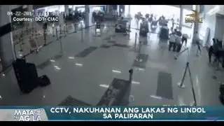 Quake moments at Clark Int'l airport caught in video