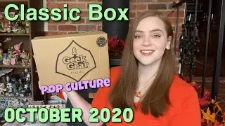 Geek Gear Classic Unboxing October 2020 | Pop Culture Box
